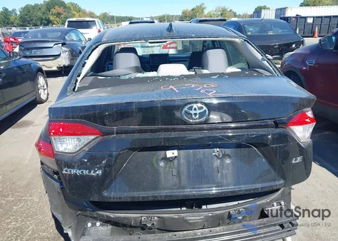 2025 Toyota Corolla Le z USA, uszkodzony, nr VIN 5YFB4MDE3SP229212